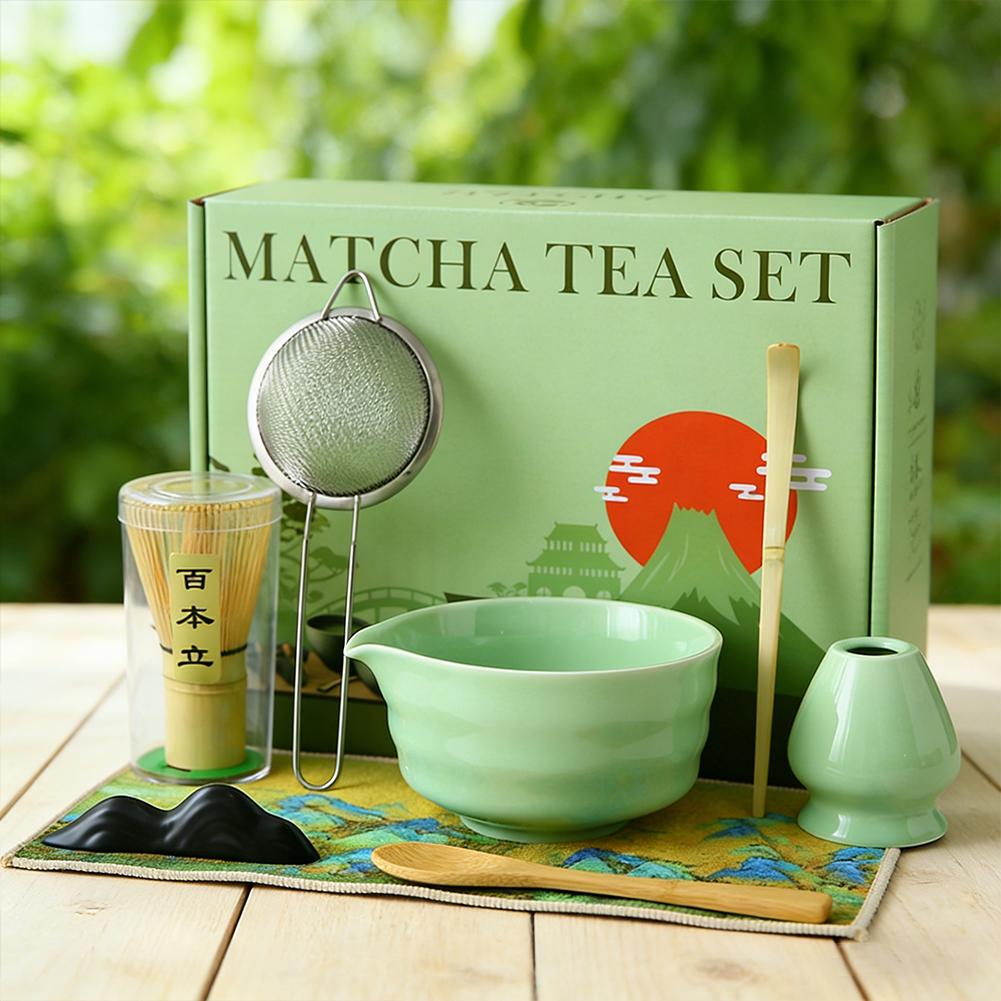 Bamboo Whisk Chasen - Набор для чайной церемонии Матча: подлинный