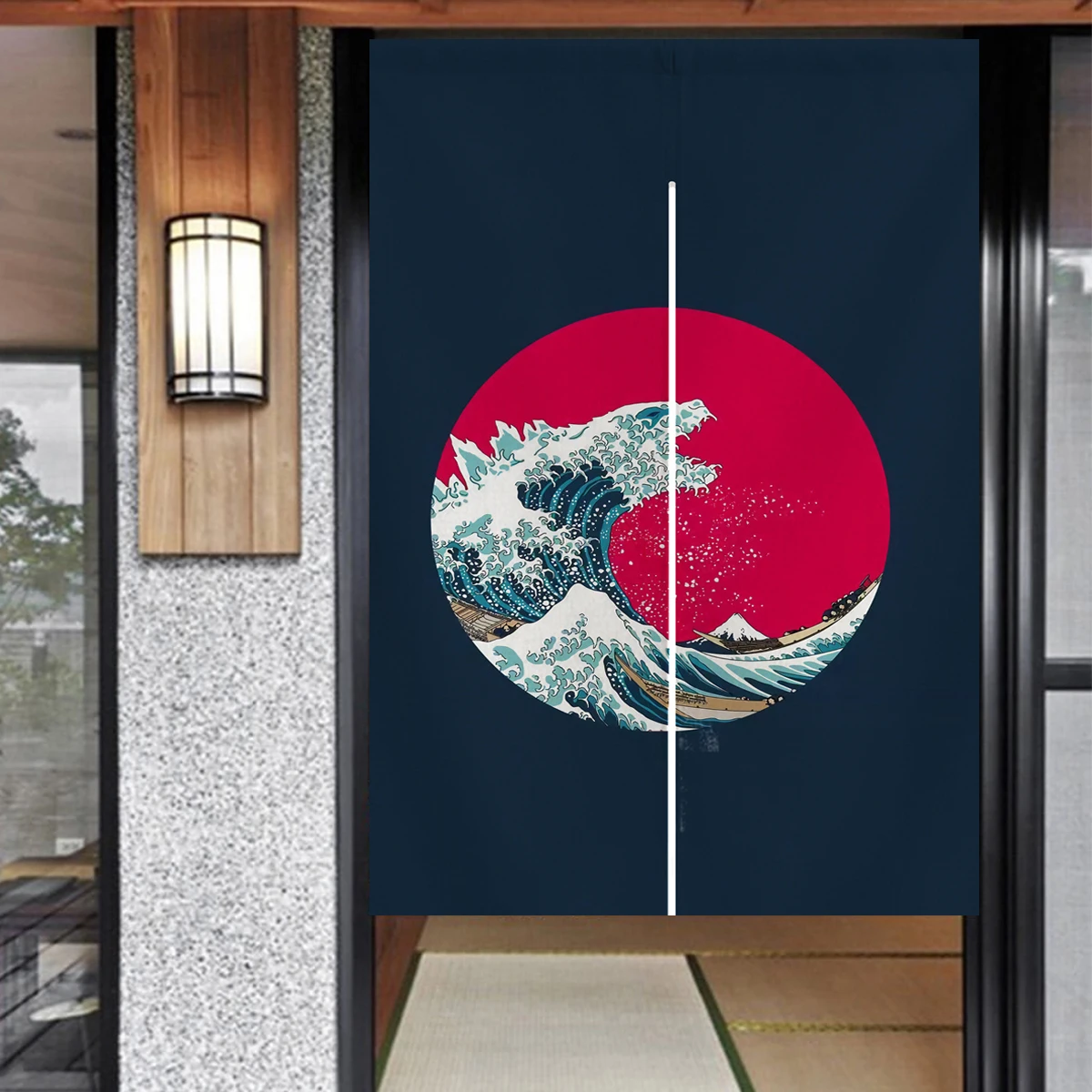 Noren Curtain Doorway - Декоративная дверная занавеска в японском стиле