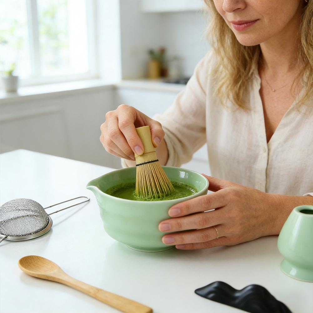 Набор для чайной церемонии Мат – обзор и цена Bamboo Whisk Chasen