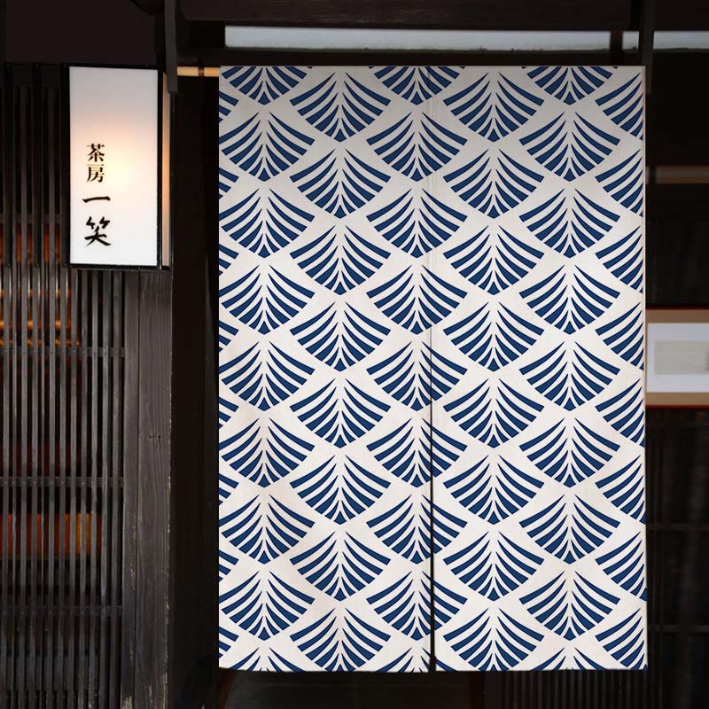 Волнистая текстура, японские ш – обзор и цена Noren Curtain Doorway